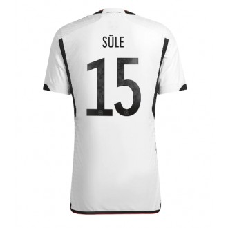 Tyskland Niklas Sule #15 Hjemmedrakt VM 2022 Kortermet